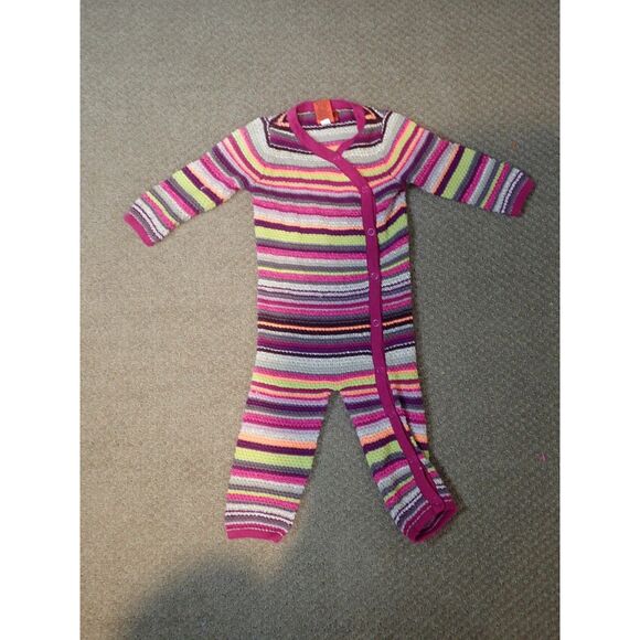 Missoni for Target 6-12 Months Purple Stripped Bright Snaps One-Piece Bodysuit - Picture 1 of 6